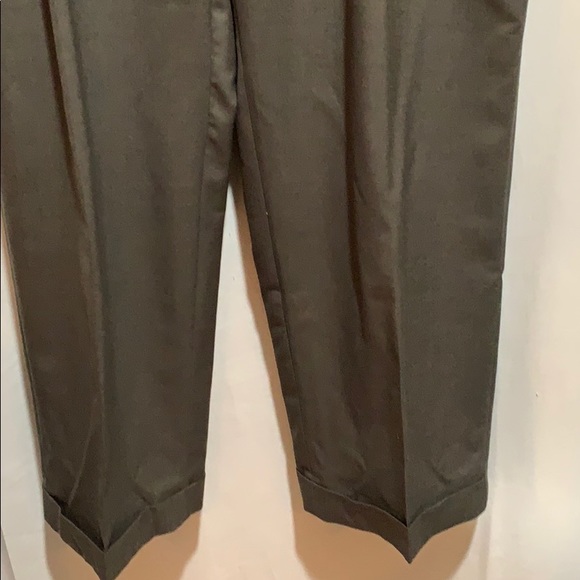 BROOKS BROTHERS STRETCH PANT SZ 42/30 GRAY/GREEN - Picture 2 of 7